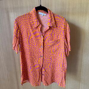 Olivaceous Psychadelic Fun Top!